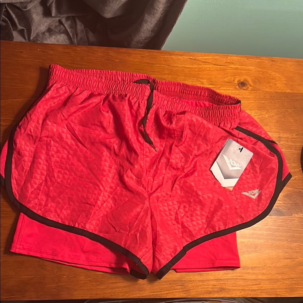 🔥 2 for $12 Pony Pink Athletic Shorts small